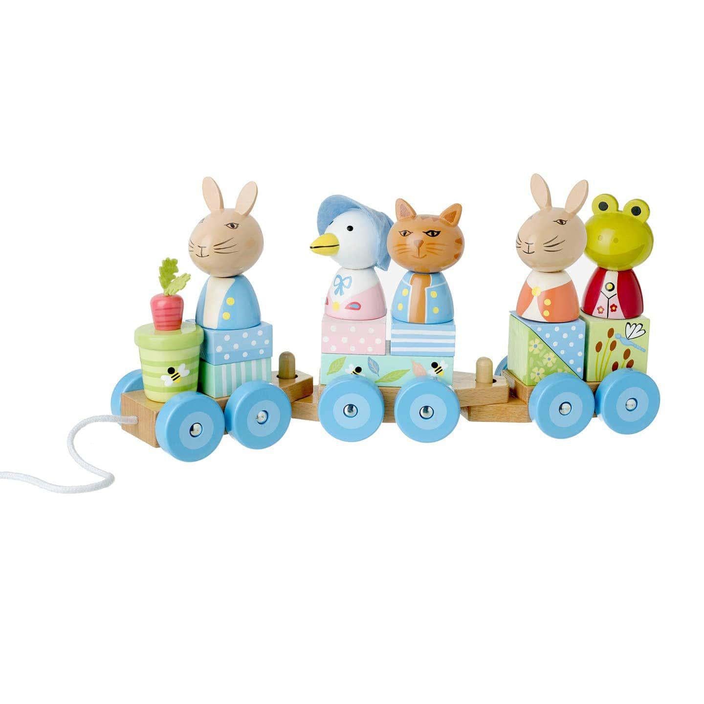 Peter Rabbit™ Wooden Puzzle Train
